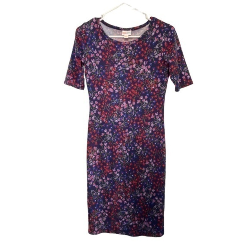 Lularoe Julia Blue Dress NWT XXSmall #7363